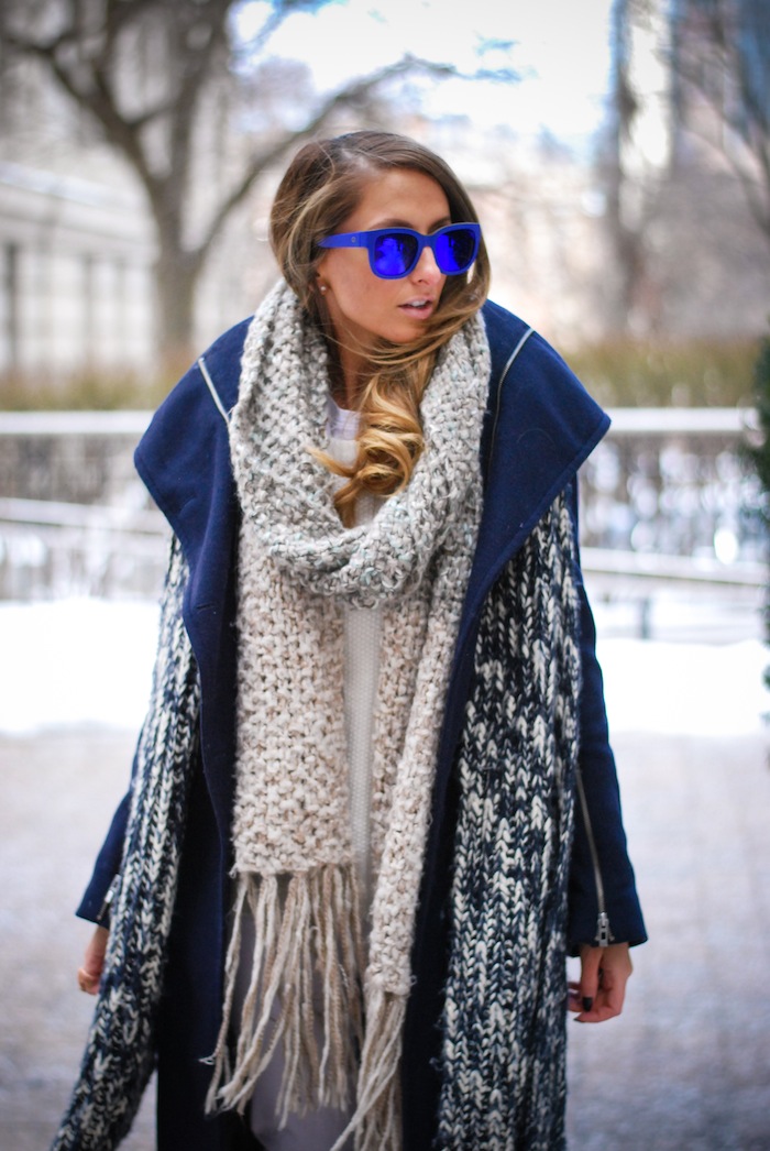 My Style | Klein Blue Double Scarf