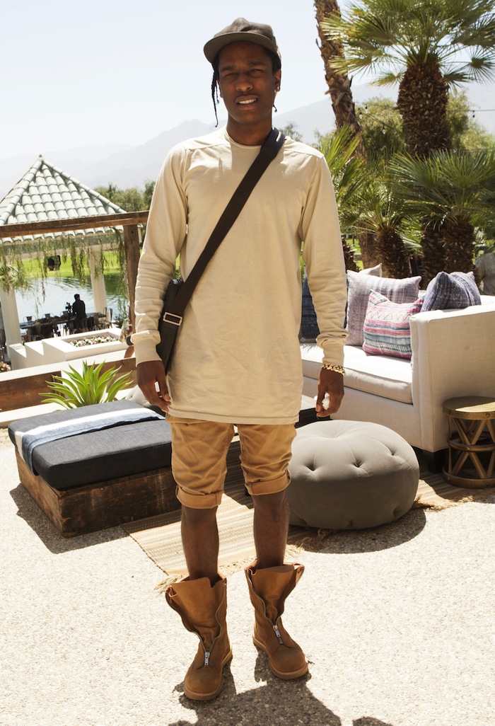 Recording Artist ASAP Rocky attends the Spotify Brunch at Soho Desert House with Bacardi Day 2
