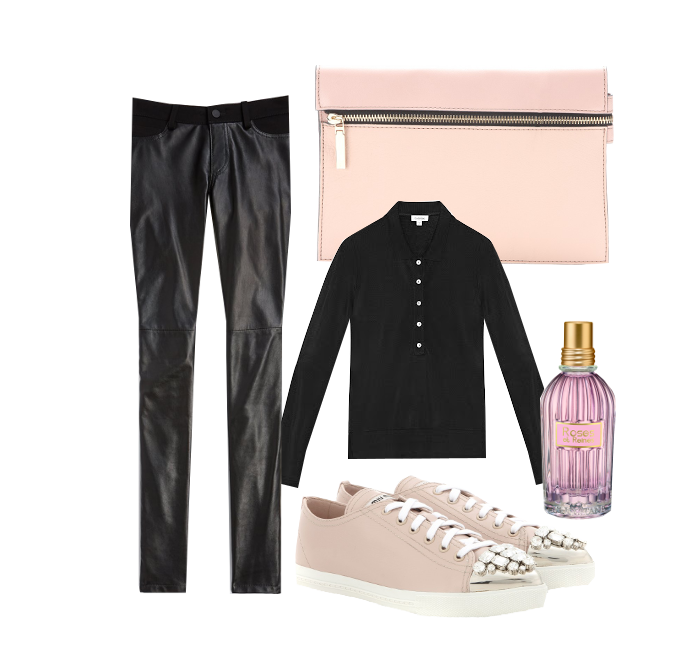 Jetset Style | Pink and Black Chiaroscuro