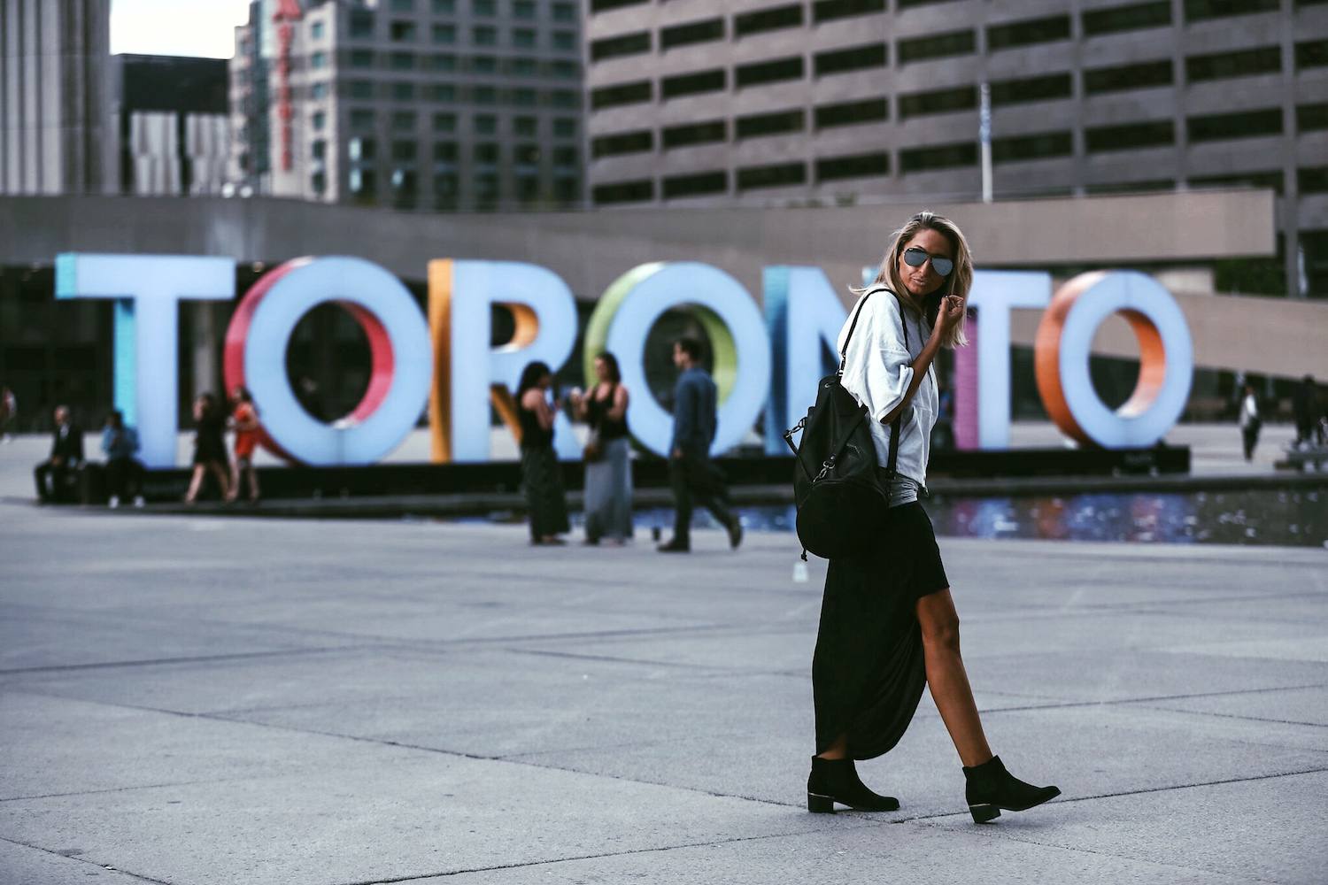 Bench #LOVEMYHOOD Toronto City Guide