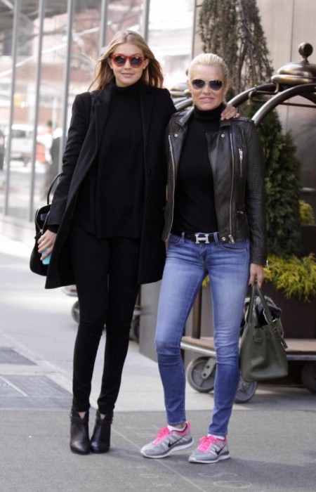 Jetset People | Gigi Hadid and Yolanda Foster – JUSTINE